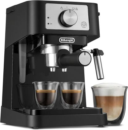 De'Longhi Cafetera Tipo Barista para Espresso EC260BK Stilosa