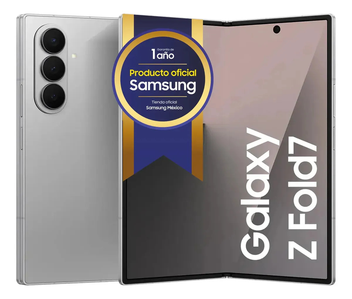 📱 Celular Samsung Galaxy Z Fold7 5G Desbloqueado, 12GB RAM+256GB / 12GB RAM+512GB, Pantalla Interior 8" Dynamic AMOLED 120Hz, Pantalla Externa 6.3", Galaxy AI, IP48, Cámara 200MP