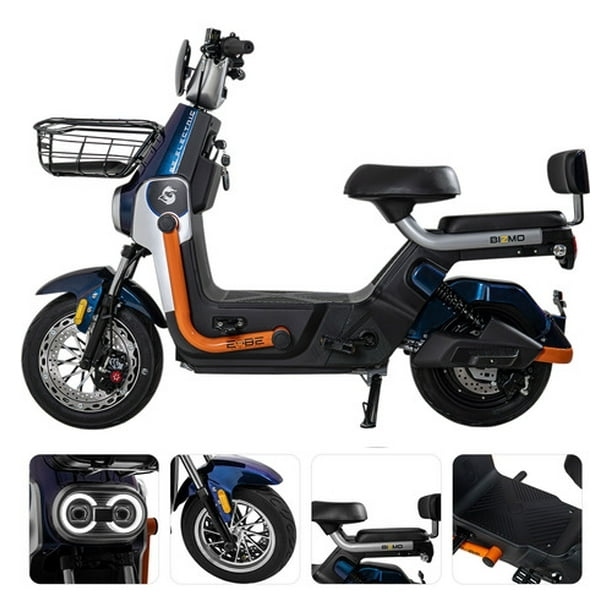 Bicleta Bicimoto Electrica 800w 60v 50km/h Luces Full Led
