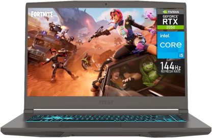 MSI Laptop Gamer Thin 15 NVIDIA GeForce RTX 2050 Intel Core I5 12450H 16GB RAM 512GB SSD 15.6" 144Hz Windows 11 Home Teclado en Español