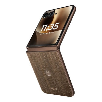 📱 Celular Plegable Flip 5G Desbloqueado,16GB RAM +512GB, Snapdragon 8 Elite Pro, Pantalla Extreme AMOLED 7" 165Hz, Pantalla Externa 4", Triple Cámara 50MP, Batería 5000mAh, Carga 68W‑30W Inalámbrica, IP48, Color Cocoa