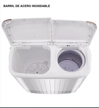 Lavadora Semiautomática 2 Tinas Blanca 9kg 110v-127v