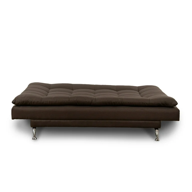 Paquete Majestic, Sala modular + Sofá Cama 3 posiciones 2 en 1, Atlas del Descanso color Café