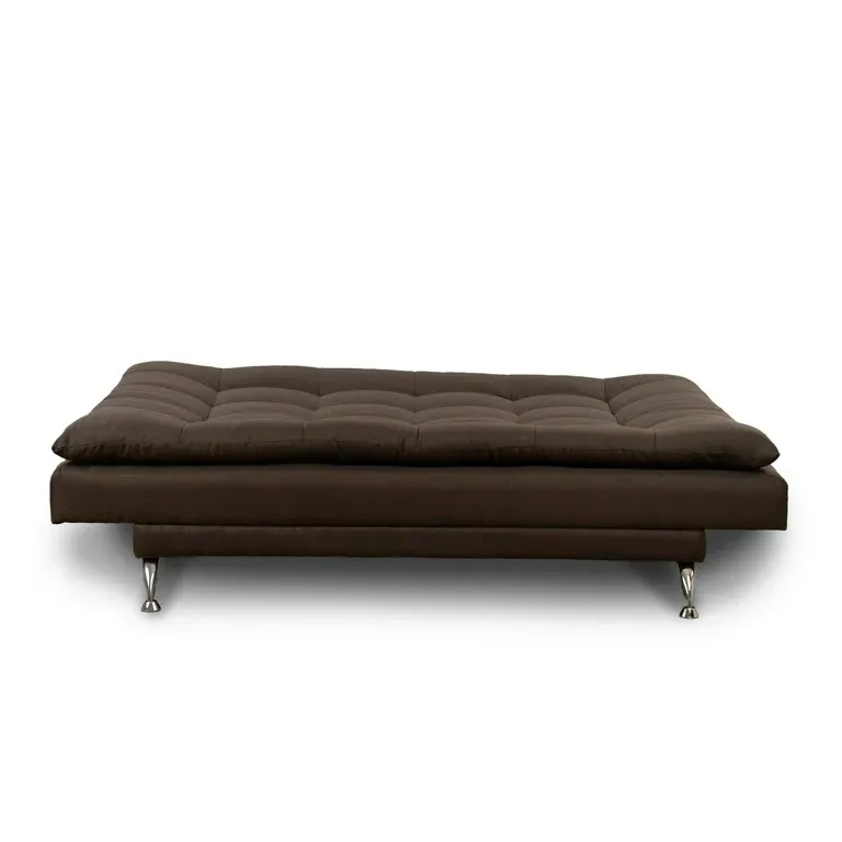 Paquete Majestic, Sala modular + Sofá Cama 3 posiciones 2 en 1, Atlas del Descanso color Café