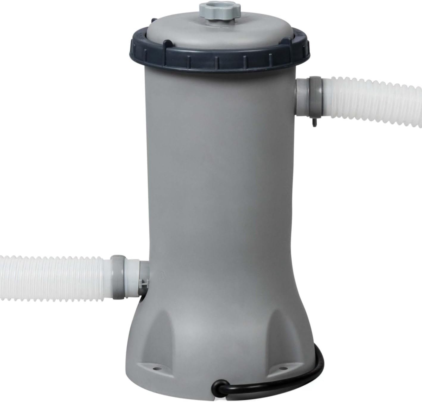 Bestway Steel Pro MAX - Juego de piscina redonda sobre el piso de 14 x 33 pulgadas, incluye bomba de filtro de 530 galones