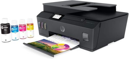 HP Impresora Multifuncional HP Smart Tank 530, Tinta Continua, Color, Wi-Fi, Dúplex (Doble Cara) Manual, ADF Alimentador Automático (4SB24A)