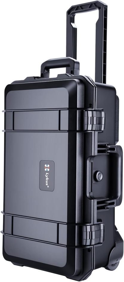 Lykus HC-3810 MaletÃ­n/Maleta/Estuche/Case Impermeable con Espuma, TamaÃ±o Interior 38x28x13.5 cm, Adecuado para CÃ¡mara RÃ©flex, Dron PequeÃ±o, VideocÃ¡mara, CÃ¡mara de AcciÃ³n y MÃ¡s