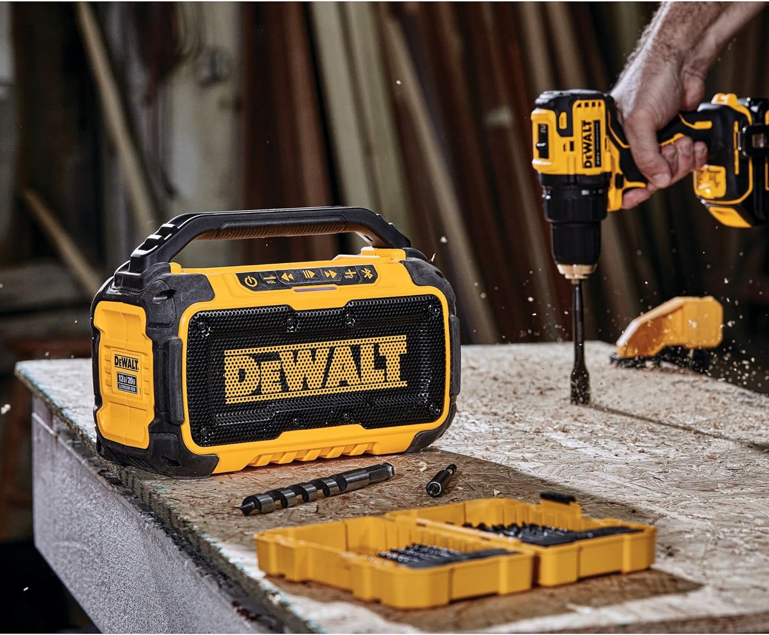 Dewalt Bocina Bluetooth Jobsite 12V/20V MAX DCR010