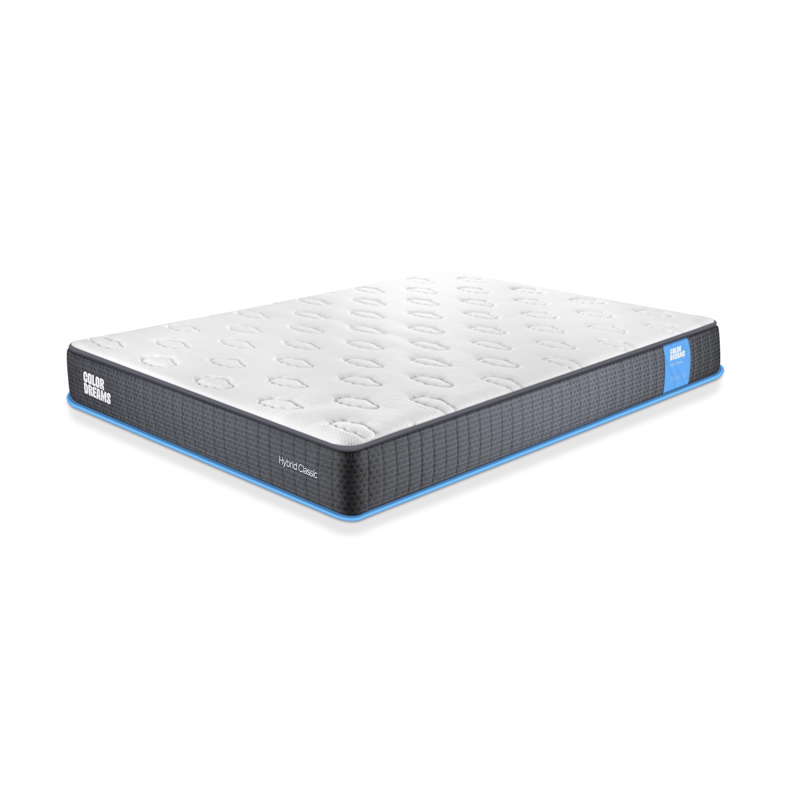 COLORDREAMS ColchÃ³n Individual Classic HÃ­brido 18 cm | Pocket Coil + Memory Foam | Firmeza Media | HipoalergÃ©nico y antiÃ¡caros | Transpirable | 100x190 cm | Colchones en Caja