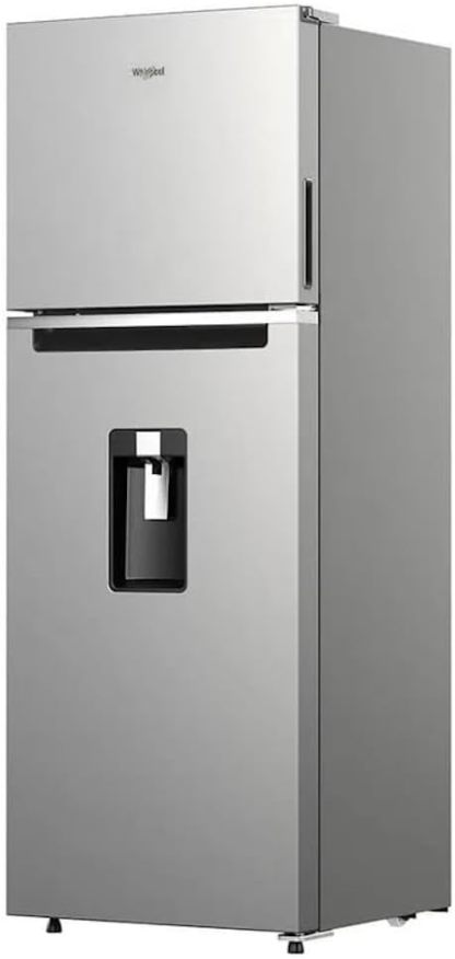 Refrigerador Whirlpool de 11 pies cúbicos Top Mount 2 puertas Gris modelo WT-1143K