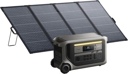 ⚡Anker SOLIX F3000 Estación de Energía Portátil 3072Wh 6000W, Expandible 24kWh, Solar para Hogar, Apagones y Camping