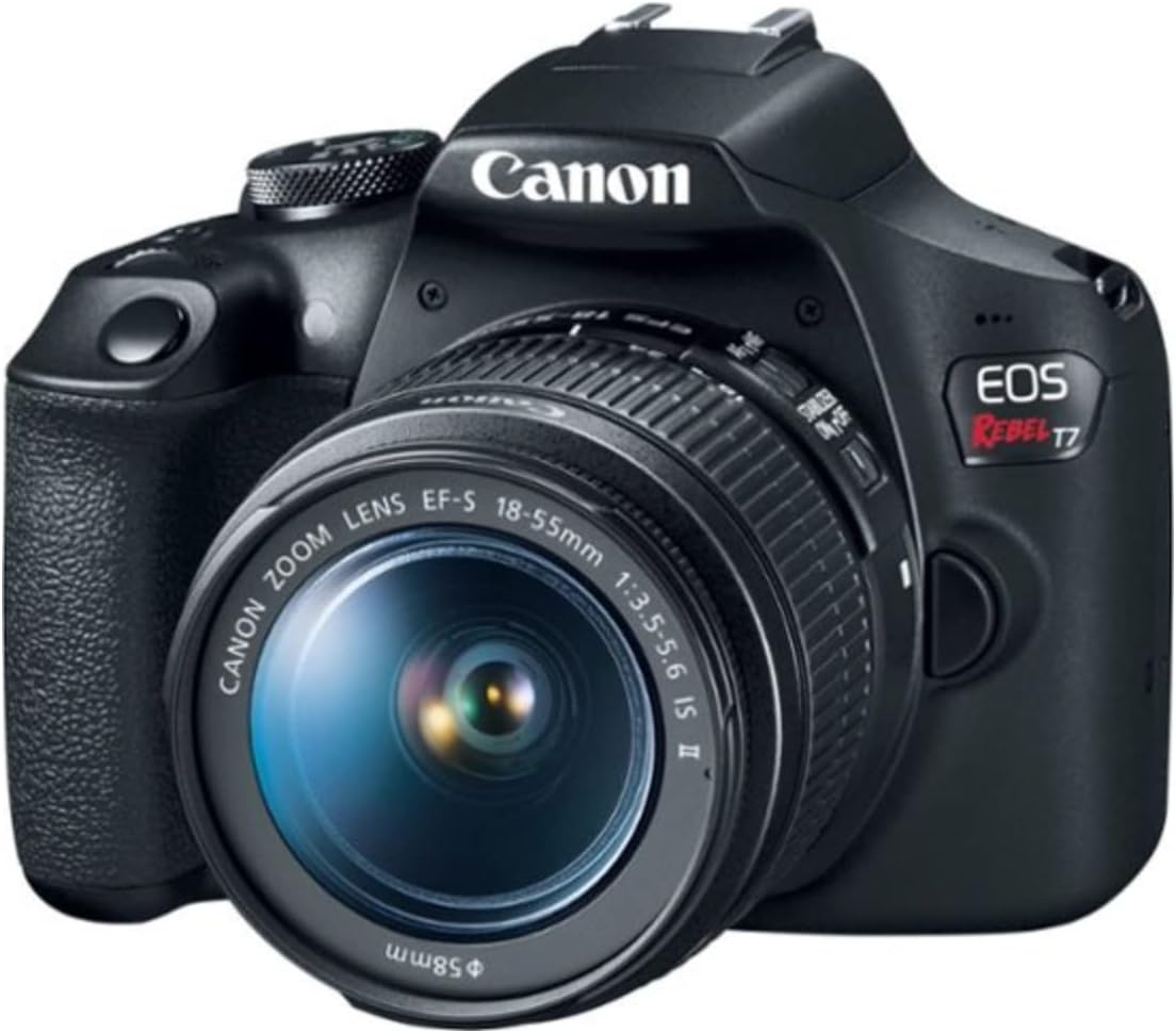 Canon EOS Rebel T7 CÃ¡mara DSLR | Kit de 2 Lentes con Lente EF18-55mm + EF 75-300mm, Negro