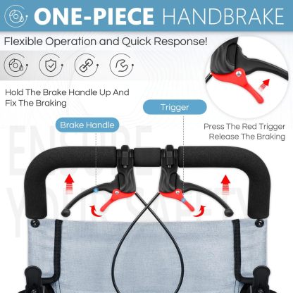 Silla de Ruedas Para Ultraligera (azul), solo 8,6 kg, sillas de ruedas cómodas para adultos, sillas de transporte plegables ultraligeras, sillas de ruedas de viaje para adultos.