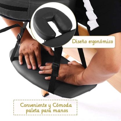 X-PROSS Cama Profesional para Tatuajes Plegable, Cómoda Y Resistente Cama para Masajes Profesional De SPA