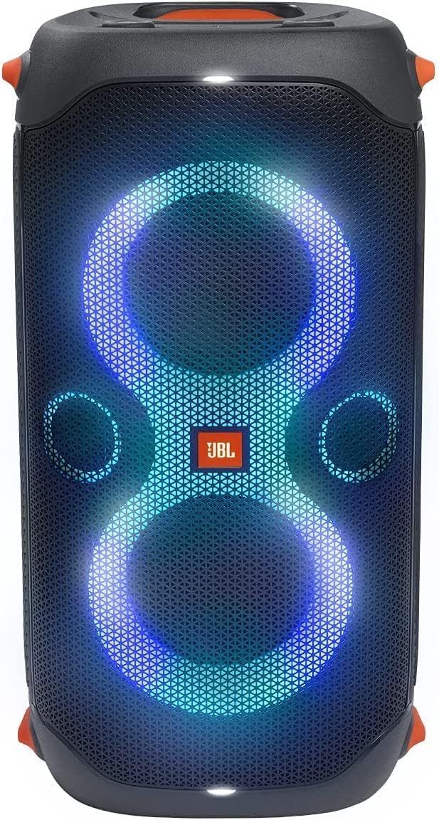 JBL PartyBox 110 - Altavoz portátil con Luces incorporadas, Sonido Potente y Graves Profundos