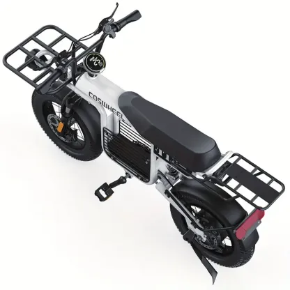 Bicicleta eléctrica Coswheel 48V 20AH Bicicletas eléctricas para adultos Bicicletas de montaña Ebikes Neumáticos gruesos Ciclismo Freno de aceite para exteriores Bicicleta eléctrica