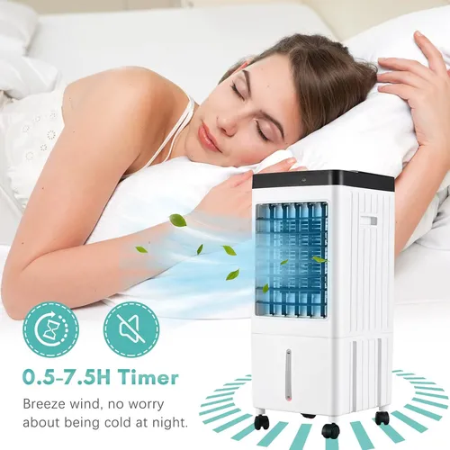 Ventilador Enfriador Aire Acondicionado Humidificador Ligero