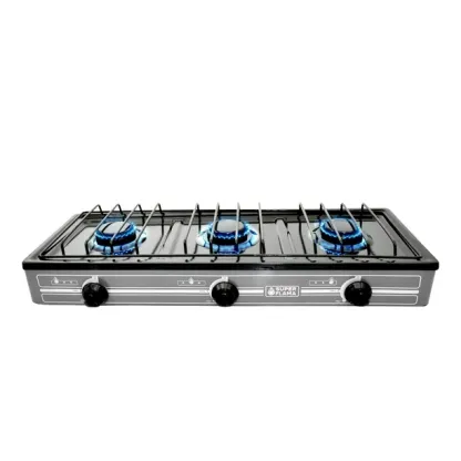 Combo TRIPLE FAMA Estufa 3 Quem, kit conexión y Tanque Super Flama Combo TRIPLE FAMA Estufa 3 Quem, kit conexión y Tanque