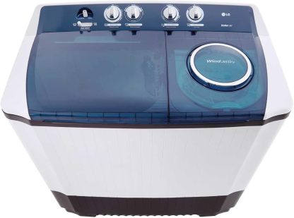 LG WP18WAR Lavadora Doble Tina, Blanco/Azul, 18 kg