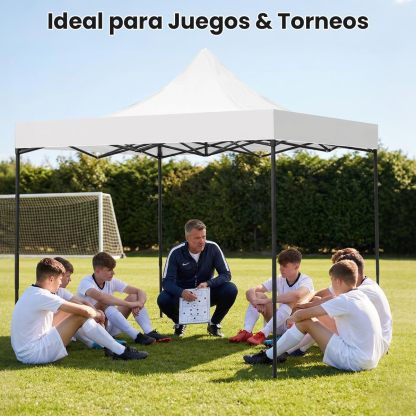 Carpa Plegable 3 x 3 m, Toldo de jardÃ­n Impermeable, Carpas para Exteriores Pergola,Cenadores para Jardin Fiesta Camping Playa