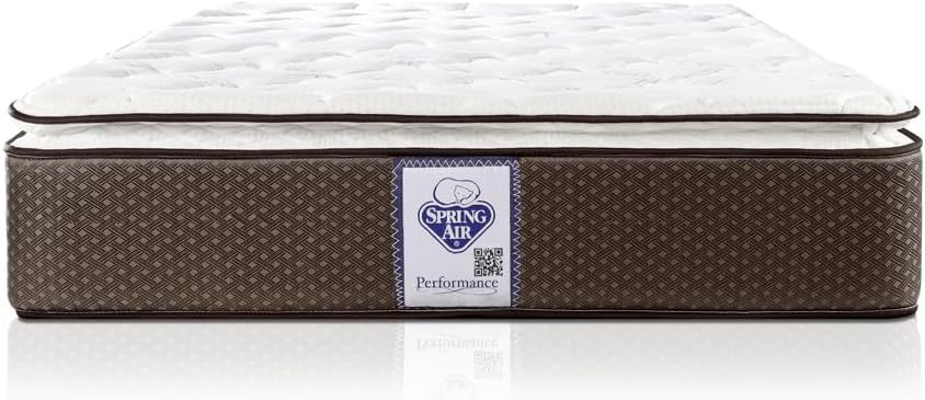 Spring Air| Colchon| Matrimonial| Super Value| Resorte infinity| Línea Esencial Ortopedico | Confort Medio| Hipoalergénico y Anti ácaros| 26 cm. de Altura| Garantía 5 años