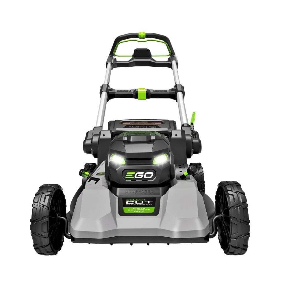 Cortacésped Ego Power+ serie 1000 de 22 pulgadas con plataforma súper compuesta, corte selecto, accionamiento táctil, kit autopropulsado