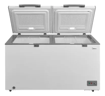 Congelador Midea Triple Cooling System Blanco 15 Pies Cúbicos