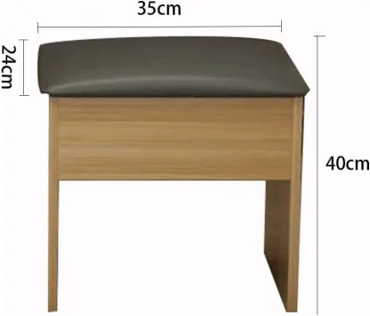Tocador,Tocador de Maquillaje con Luces de Espejo, Vanity Tocador con 5 Cajones,Estantes de Almacenamiento,Taburete Acolchado, Tocador con 3 Estantes, Mesa de Maquillaje para Dormitorio Blanco