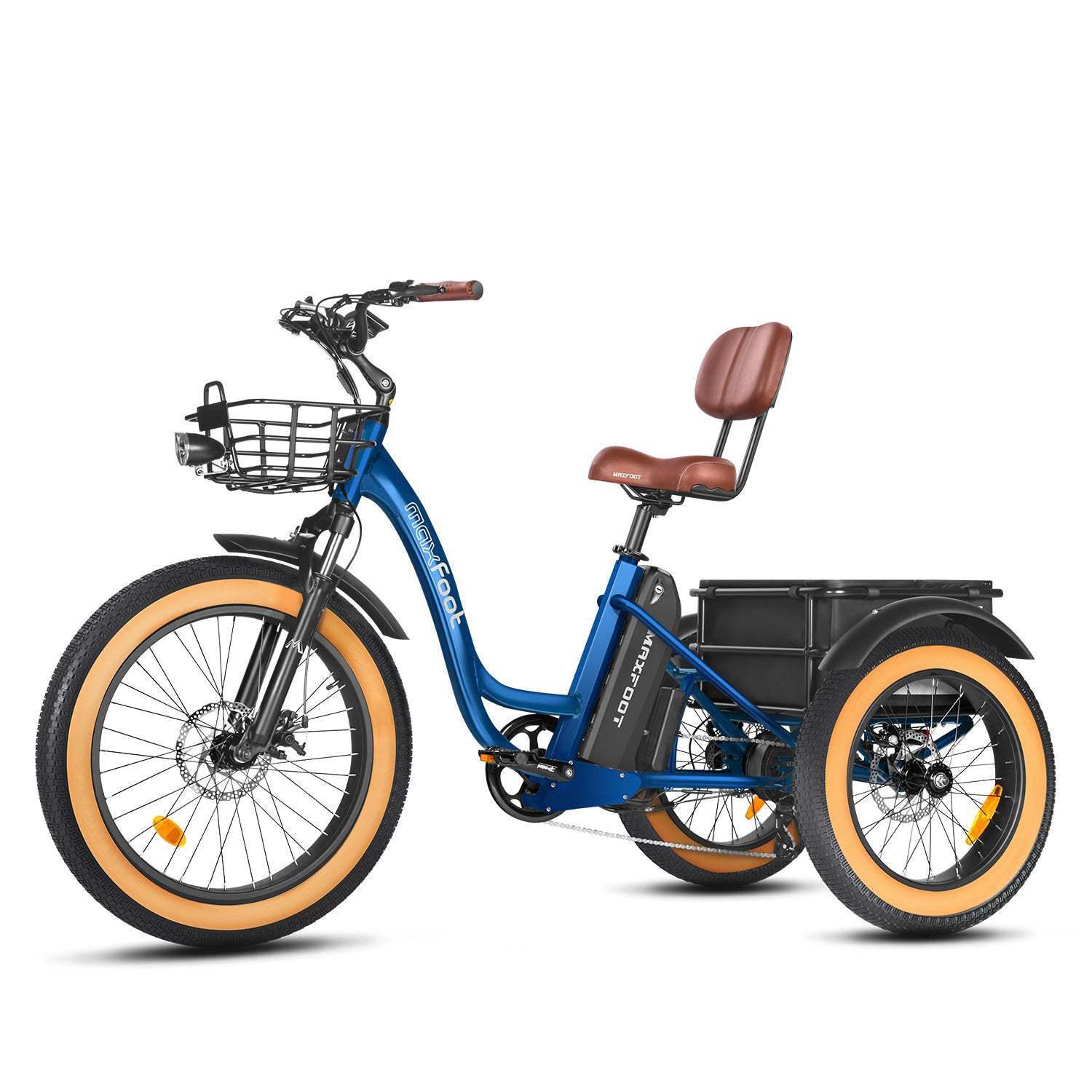 [750W] Triciclo eléctrico de tracción trasera MF-30 Ver 2024