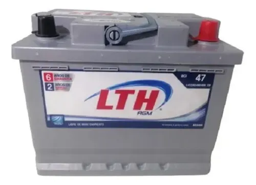 Acumulador Lth Agm Gel 12v 600 Bateria Auto Lth-47-600