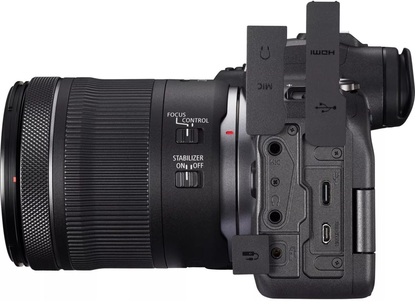 Canon EOS R6 Mark II Cámara sin Espejo RF24-105 mm F4 L USM, Kit de Lentes híbrido, cámara de fotograma Completo, Sensor CMOS de 24,2 megapíxeles Capacidad de cámara de Fotos y Video, Montaje RF,
