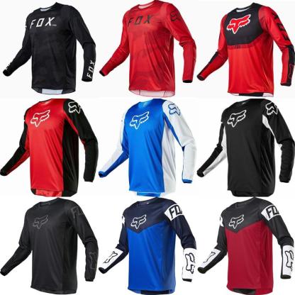 Paquete de 3: Maillot de ciclismo de manga larga, versátil y superventas; ideal para descenso, carreras todoterreno y una conducción de descenso transpirable.
