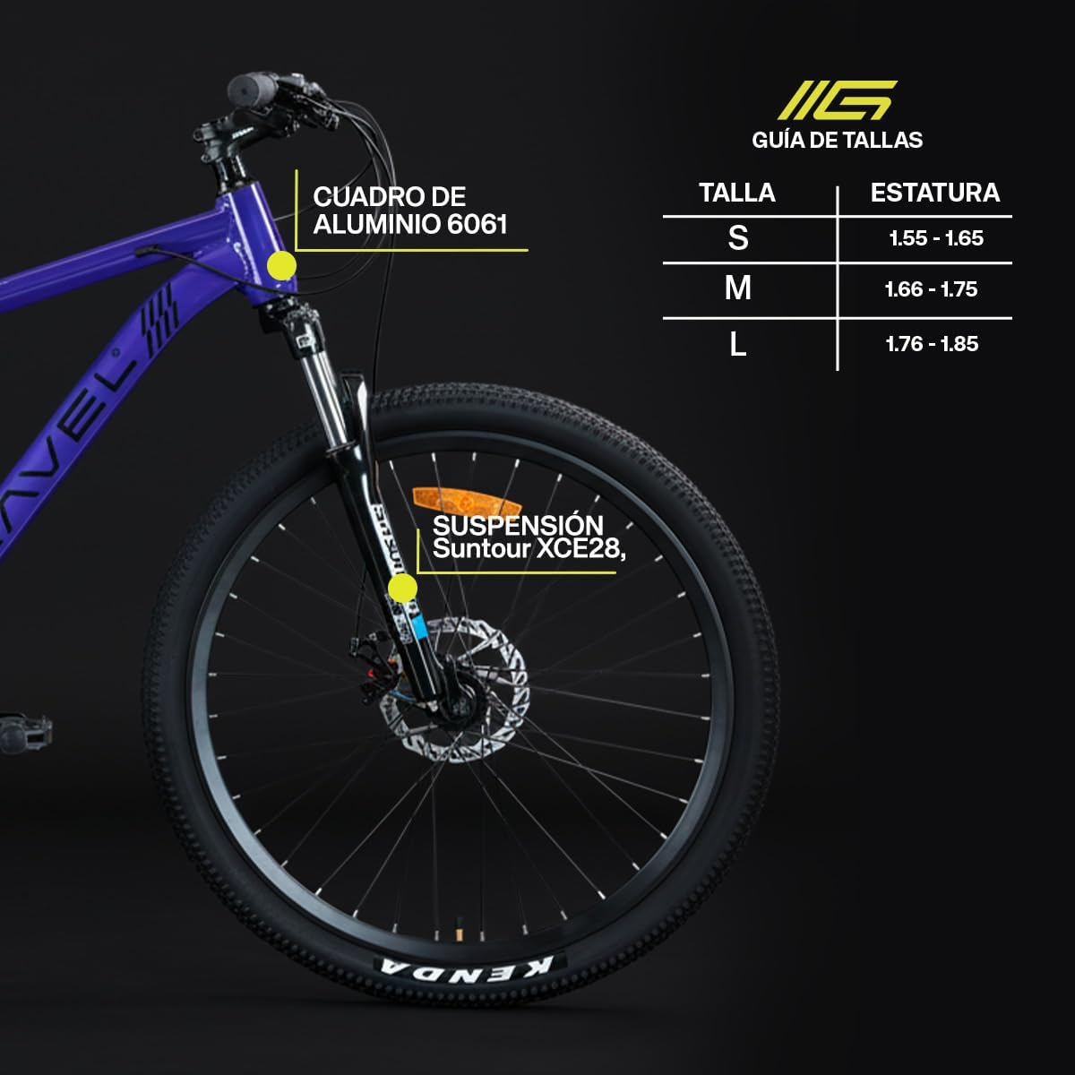 GRAVEL | Mountain Bike Everest MTB - Bicicleta Rodada 29 - Bicicleta de Montaña | Diseño Aerodinámico con 21 Velocidades Shimano y Frenos de Disco