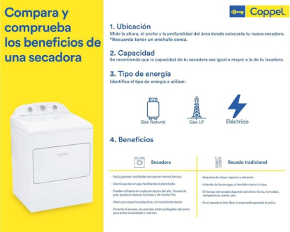 Secadora Maytag 7MMED7230LC 28 kg Gris