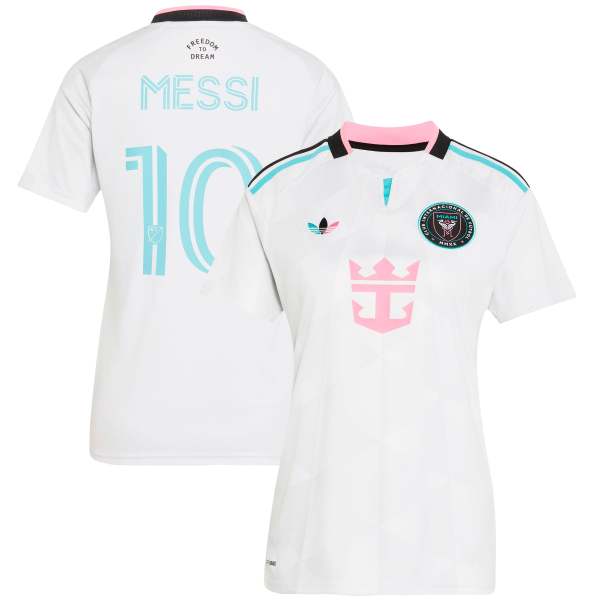Lionel Messi Inter Miami CF Women's 2026 Third Replica Jersey - White