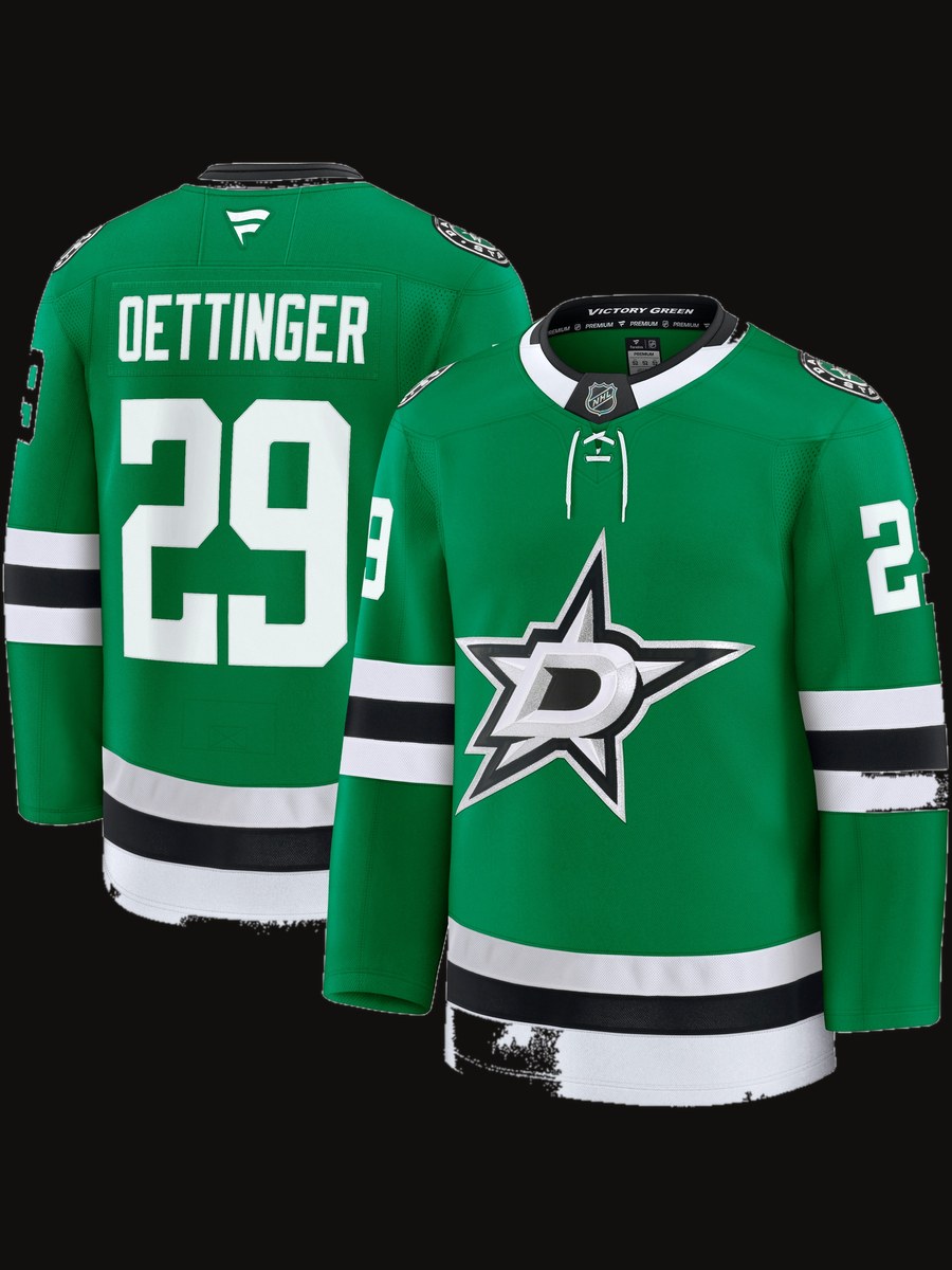 Jake Oettinger Dallas Stars Fanatics Home Premium Jersey
