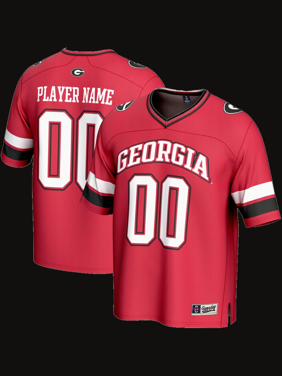 Georgia Bulldogs GameDay Greats Unisex NIL Pick-A-Player Football Fashion Jersey