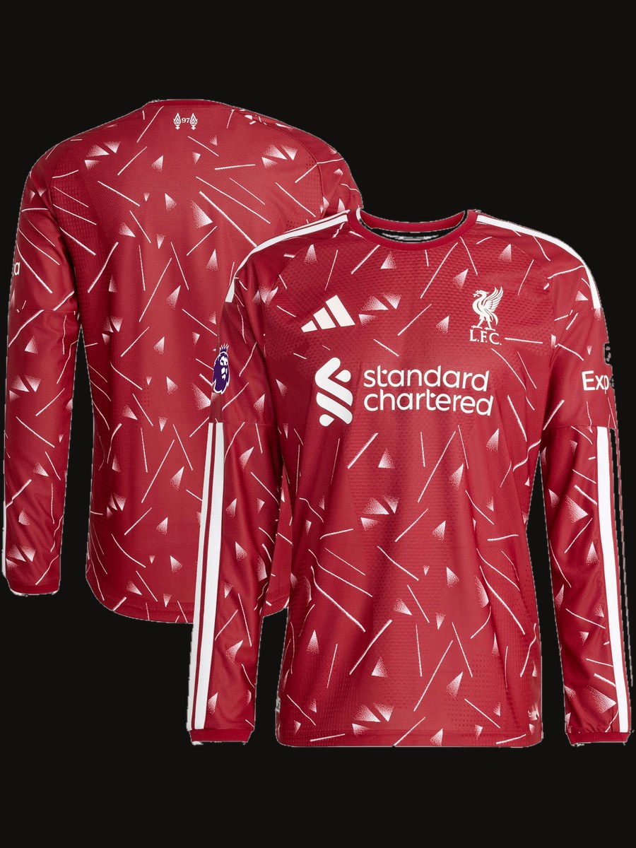 Liverpool adidas 2026/27 Home On-Field Long Sleeve Jersey