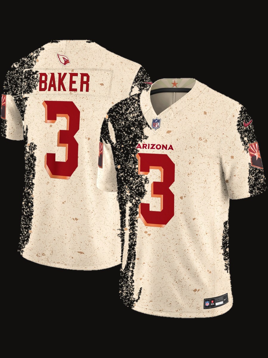 Budda Baker Arizona Cardinals 2025 Rivalries Collection Stitched Limited Jersey