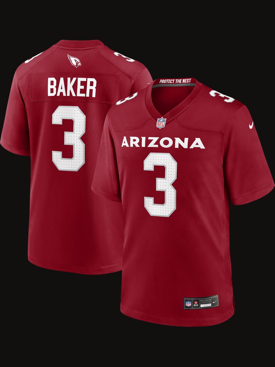 Budda Baker Arizona Cardinals Game Player Jersey