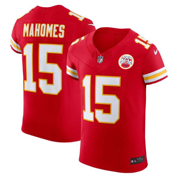 Patrick Mahomes Kansas City Chiefs Team Vapor F.U.S.E. Elite Jersey -…