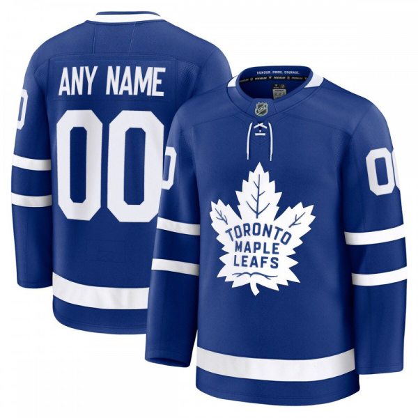 Toronto Maple Leafs Home Premium Custom Jersey - Blue
