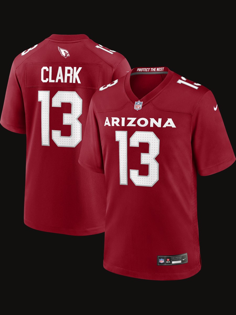 Kei'Trel Clark Arizona Cardinals Game Jersey