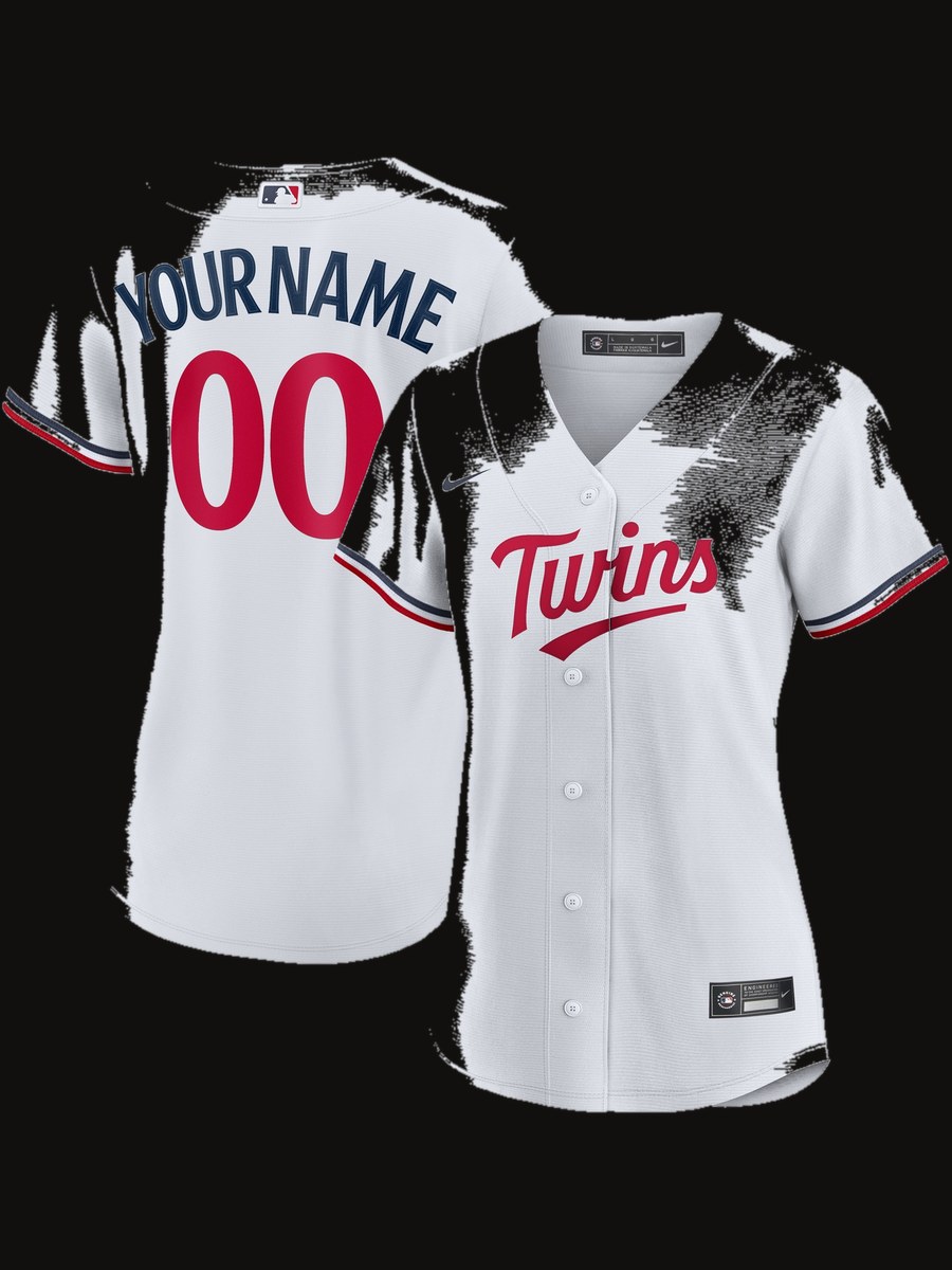 Minnesota Twins Women's Home Replica Custom Jersey