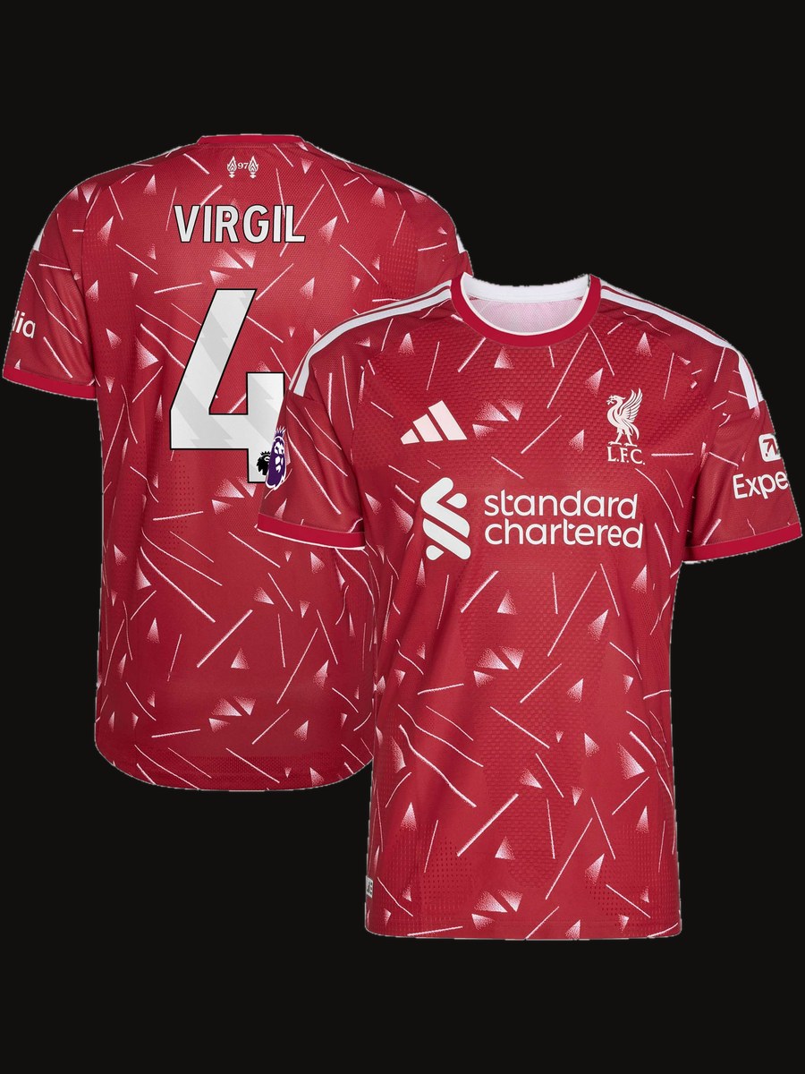 Virgil van Dijk Liverpool adidas 2026/27 Home On-Field Jersey