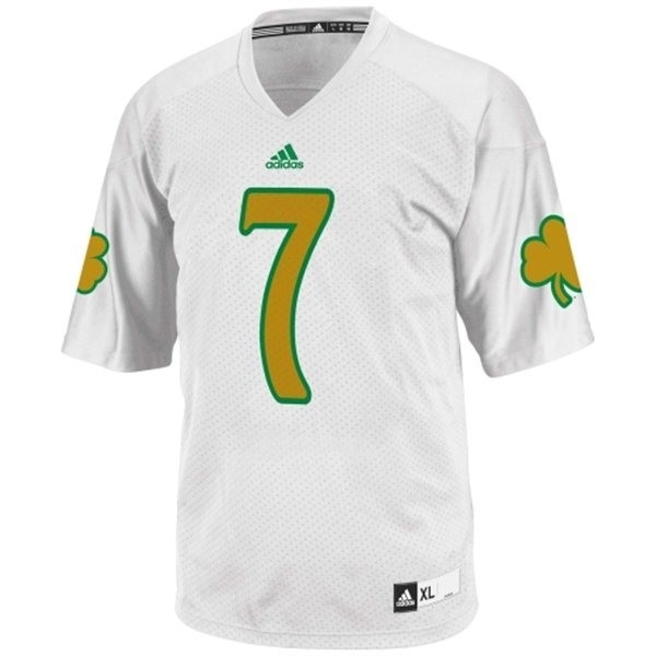 Youth(Kids) Notre Dame Fighting Irish #7 Stephon Tuitt White Jersey