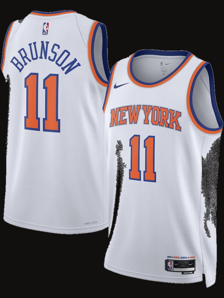 Jalen Brunson New York Knicks Unisex Swingman Jersey - Association Edition
