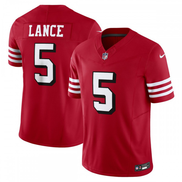 Trey Lance San Francisco 49ers . Limited Alternate 1 Jersey - Scarlet