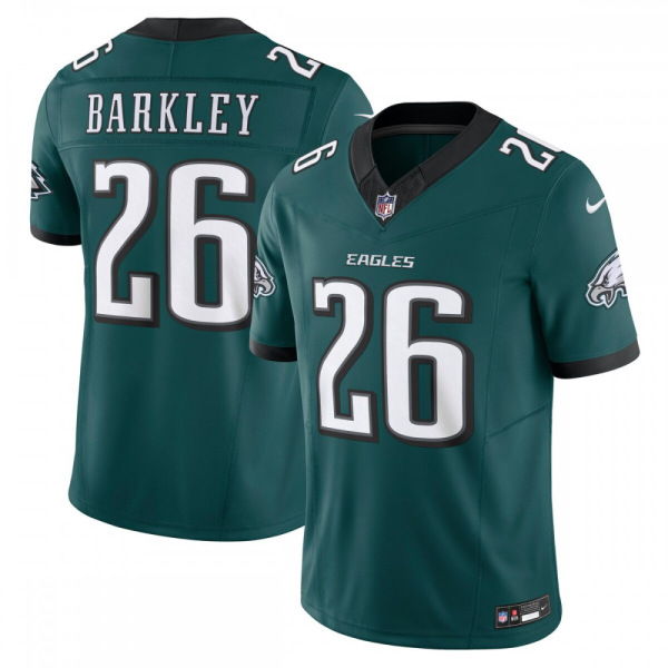 Saquon Barkley Philadelphia Eagles . Limited Jersey - Midnight Green