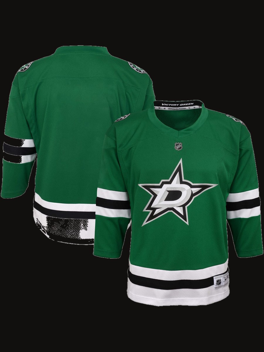 Dallas Stars Youth Home Replica Blank Jersey